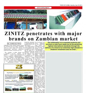 Featured Article Zambia International Trade Fair